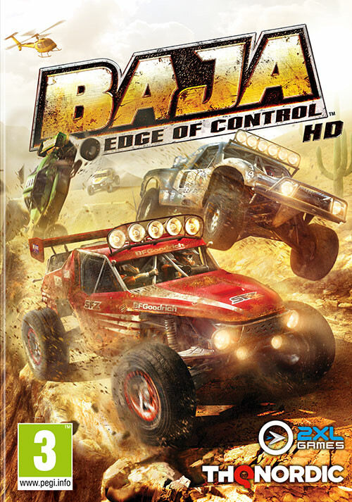 Baja: Edge of Control HD is the carefully remastered version of the original off road racer from 2008. This truly unique game contains more than 1,000 miles of the toughest terrain Mother Nature has to offer, including the steepest mountains, thickest mud and deepest canyons known to man.