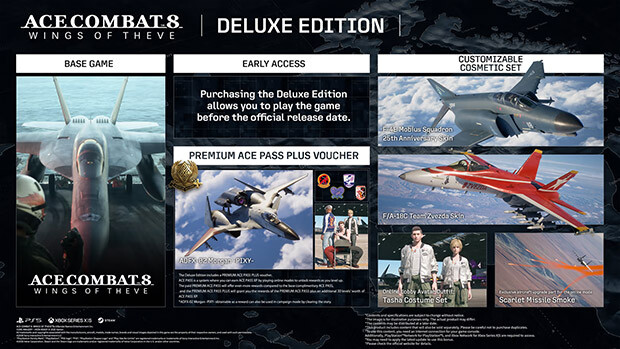 ACE COMBAT 8: WINGS OF THEVE Deluxe Edition