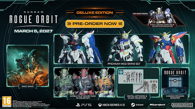 GUNDAM ROGUE ORBIT Deluxe Edition