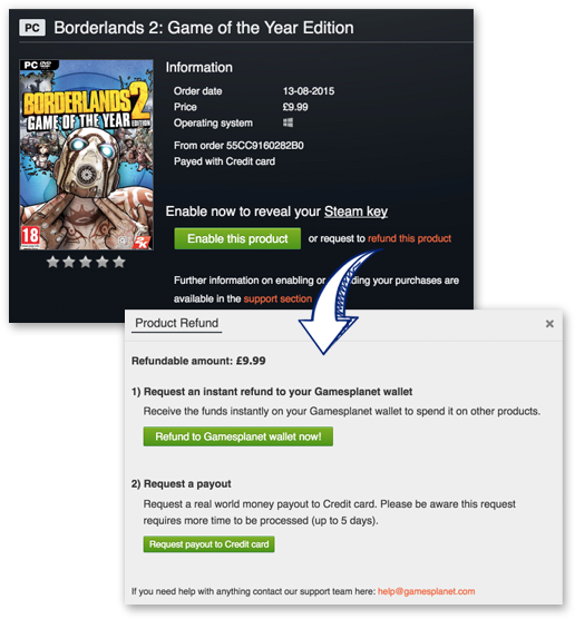 Steam Support :: How To Request A Refund